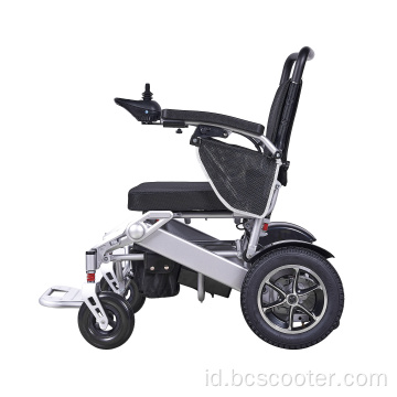 Produk Perawatan Lansia Portabel Aluminium Electric Wheelchair